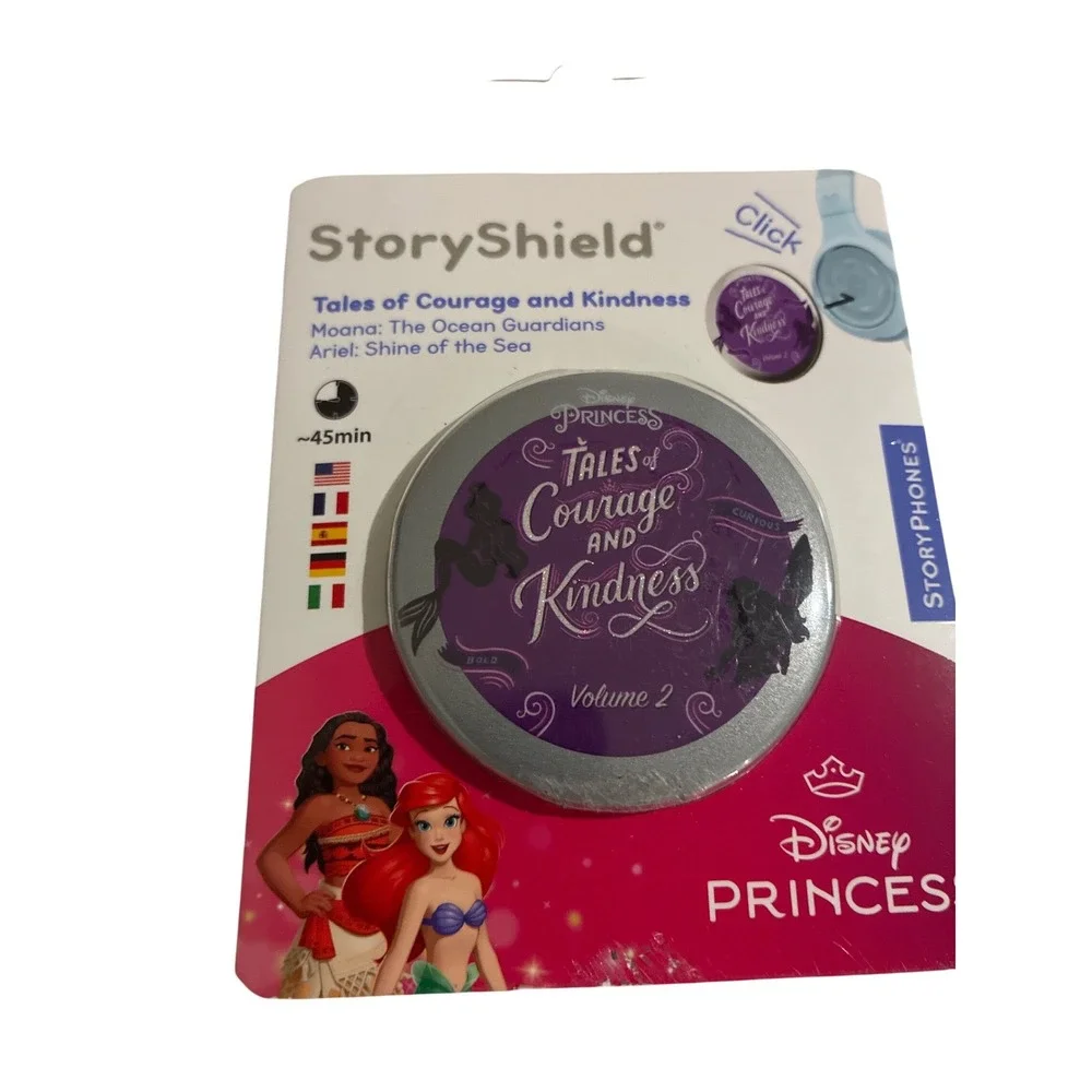 Disney Princess StoryShield Moana Ariel Tales of Courage and Kindness‎ Vol 2 New